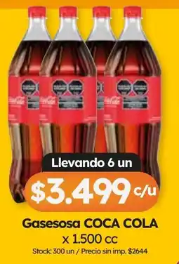 Cordiez Coca cola gaseosa oferta