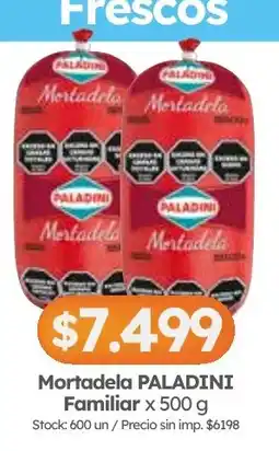 Cordiez Paladini mortadela oferta