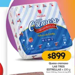 Cordiez Las tres queso cremoso oferta