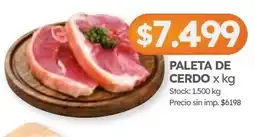 Cordiez Paleta de cerdo oferta