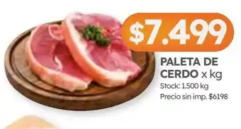 Paleta de cerdo