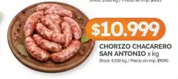 Cordiez Chorizo chacarero san antonio oferta