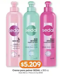Cordiez Sedal crema para peinar oferta