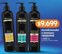 Cordiez Tresemmé acondicionador o shampoo oferta