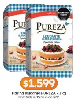 Cordiez Pureza harina leudante ultra refinada oferta