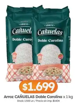 Cordiez Cañuelas arroz doble carolina oferta