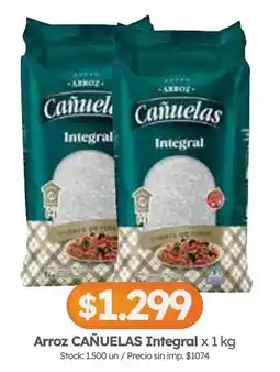 Cordiez Cañuelas arroz integral oferta