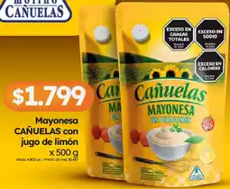 Cordiez Cañuelas mayonesa con jugo de limón oferta