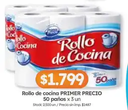 Cordiez Primer precio rollo de cocina oferta