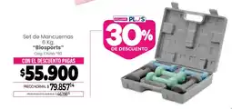 La Anonima Biosports set de mancuernas oferta