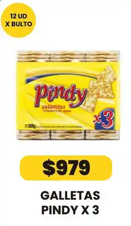 Autoservicio Capo Pindy galletitas crackers de agua oferta