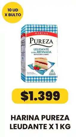 Autoservicio Capo Pureza harina leudante ultra refinada repostería casera oferta