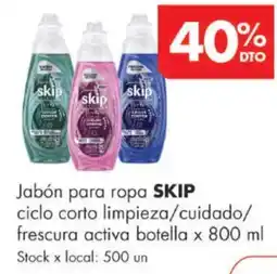 Disco Skip jabón para ropa oferta