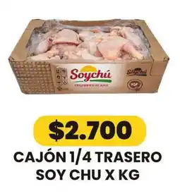 Autoservicio Capo Soychu cajon 1/4 trasero oferta