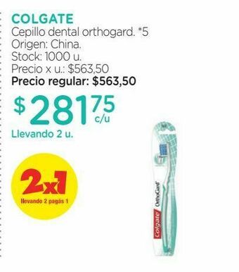 Farmacity Colgate cepillo dental orthogard oferta