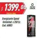 Supermercados Comodin Speed - energizante unlimited cod. 60803 oferta