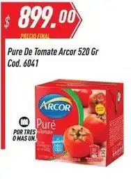 Supermercados Comodin Arcor - pure de tomate cod. 6041 oferta