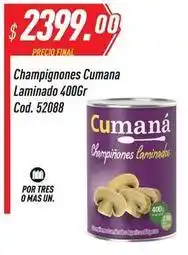 Supermercados Comodin Cumana - champignones laminado oferta