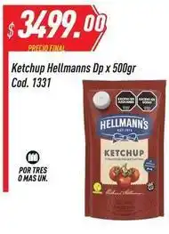 Supermercados Comodin Hellmann's - ketchup oferta