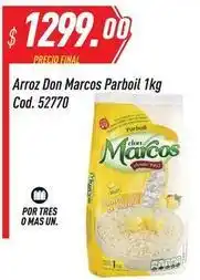 Supermercados Comodin Don marcos - arroz parboil 1kg cod. 52770 oferta