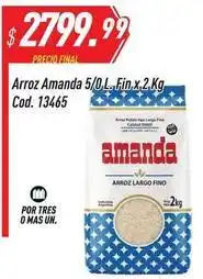 Supermercados Comodin Amanda - arroz 5/0 l. fin. x 2 kg. cod. 13465 oferta