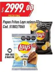 Supermercados Comodin Lay's - papas fritas selecc-77gr cod. 51882/7065 oferta