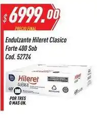 Supermercados Comodin Hileret - endulzante clasico forte 400 sob cod. 52724 oferta