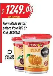 Supermercados Comodin Dulcor - mermelada selecc pote 500 gr cod. 39085/6 oferta