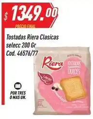 Supermercados Comodin Riera - tostadas clasicas cod. 46576/77 oferta