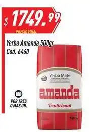 Supermercados Comodin Amanda - yerba 500gr cod. 6460 oferta