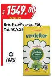 Supermercados Comodin Verdeflor - yerba selecc 500gr cod. 201/4453 oferta
