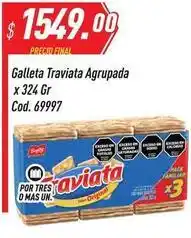 Supermercados Comodin Traviata - galleta agrupada x 324 gr cod. 69997 oferta