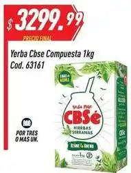 Supermercados Comodin Cbse - yerba cbse compuesta 1kg cod. 63161 oferta