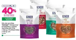 La Anonima Genser - mix de semillas desayuno/ensaladas y sopas/semillas de chía oferta