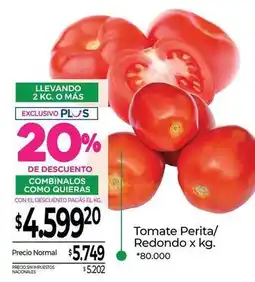 La Anonima Tomate perita/redondo oferta