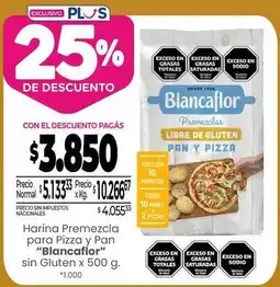 La Anonima Blancaflor - harina premezcla para pizza y pan oferta