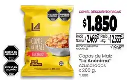 La Anonima La anónima - copos de maiz azucarados oferta