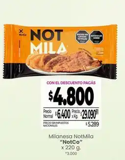 La Anonima Milanesa oferta