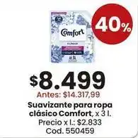 Coto Comfort - suavizante para ropa cl uevo sico , x 3 l oferta