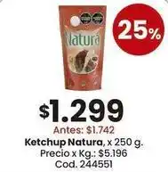 Coto Natura - ketchup oferta