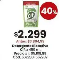 Coto Cif - detergente bioactive, x 450 ml oferta