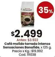 Coto Bonafide - café molido torrado intenso oferta