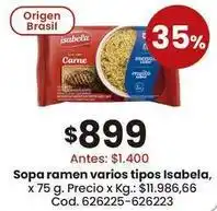 Coto Origen - sopa ramen oferta