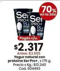 Coto Pro - yogur natural con proteína oferta