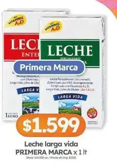 Cordiez Primera marca - leche larga vida oferta
