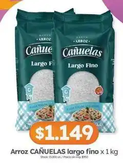 Cordiez Cañuelas - arroz largo fino oferta