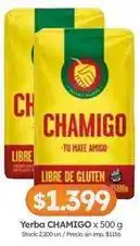 Cordiez Chamigo - yerba oferta