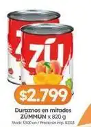 Cordiez Duraznos en mitades oferta