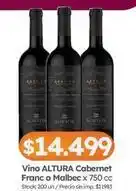 Cordiez Malbec - vino altura cabernet franc o oferta