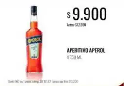 Supermercados Tadicor Aperol - aperitivo oferta